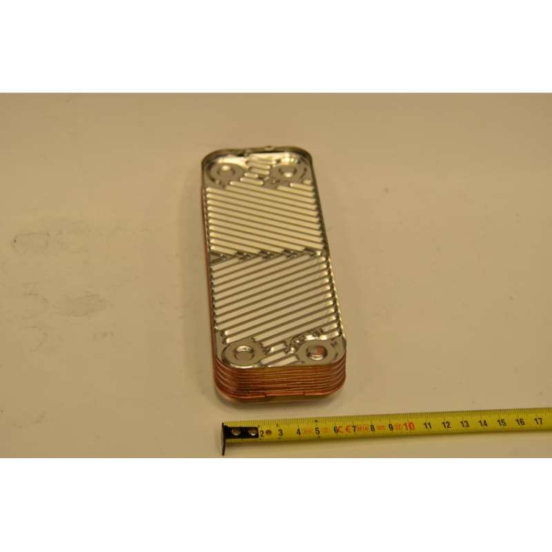 Теплообменник ГВС пластинчатый вторичный на 12 пластин (711612600)